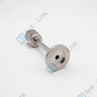 316L不锈钢KF法兰转VCR接头KF16/25法兰转VCR公头母头 真空转接头