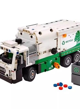中童装木科c技系列电动垃圾车42167男孩子拼积儿国益智玩具礼物