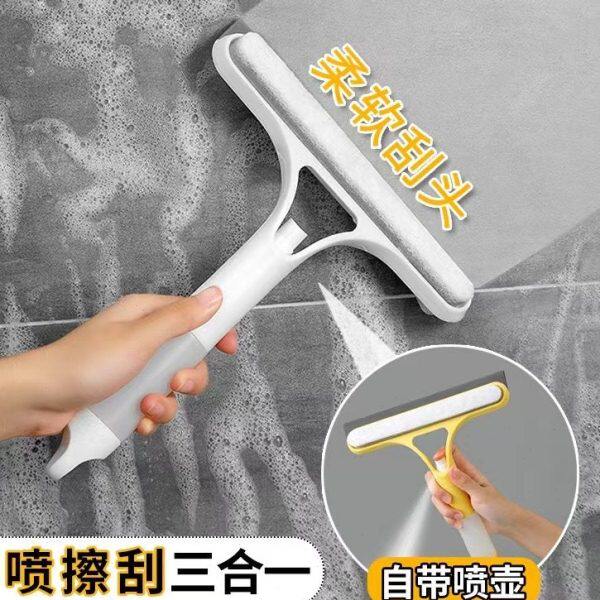 擦玻璃神器家用喷壶刮擦一体洗窗户镜子刮水板保洁专用工具纱窗刷