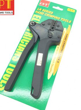 原装台湾OPT压线钳棘轮压接钳子进口绝缘欧式裸端子工具LN-03C 10