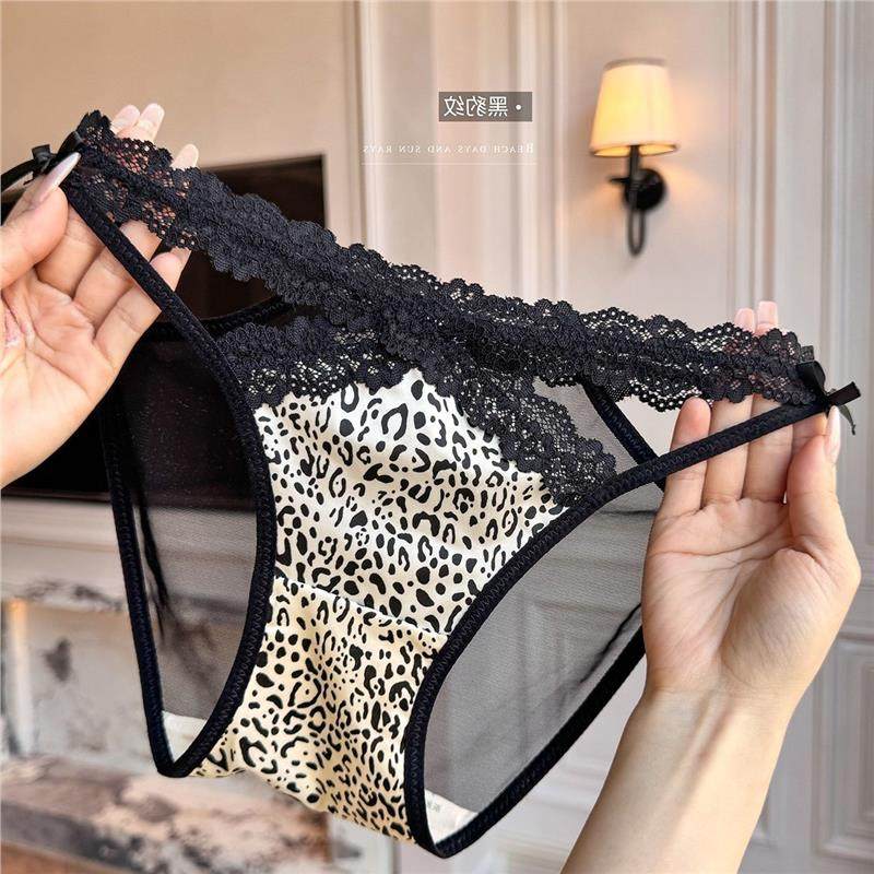 日系性感小野豹迷人交叉细腰镂空透明网纱抗菌底档蕾丝女士三角裤,女士内衣/男士内衣/家居服,女丁字裤,淘宝优惠券,粉丝福利购,淘宝优惠卷