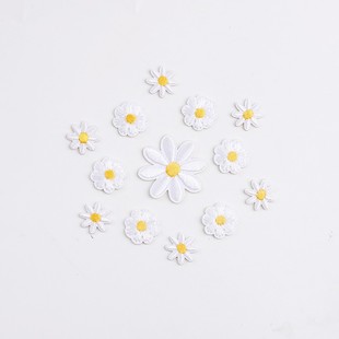 夏季薄款补丁贴自粘小花朵布贴羽绒衣服破洞修补无痕刺绣补丁贴鞋