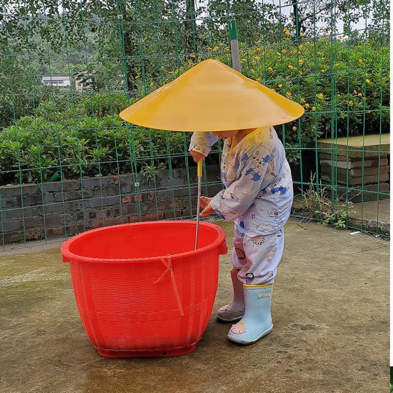 帽防雨遮阳子道具农用塑料