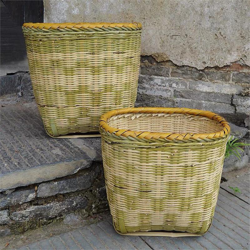 竹制品编家用采织篮子茶专