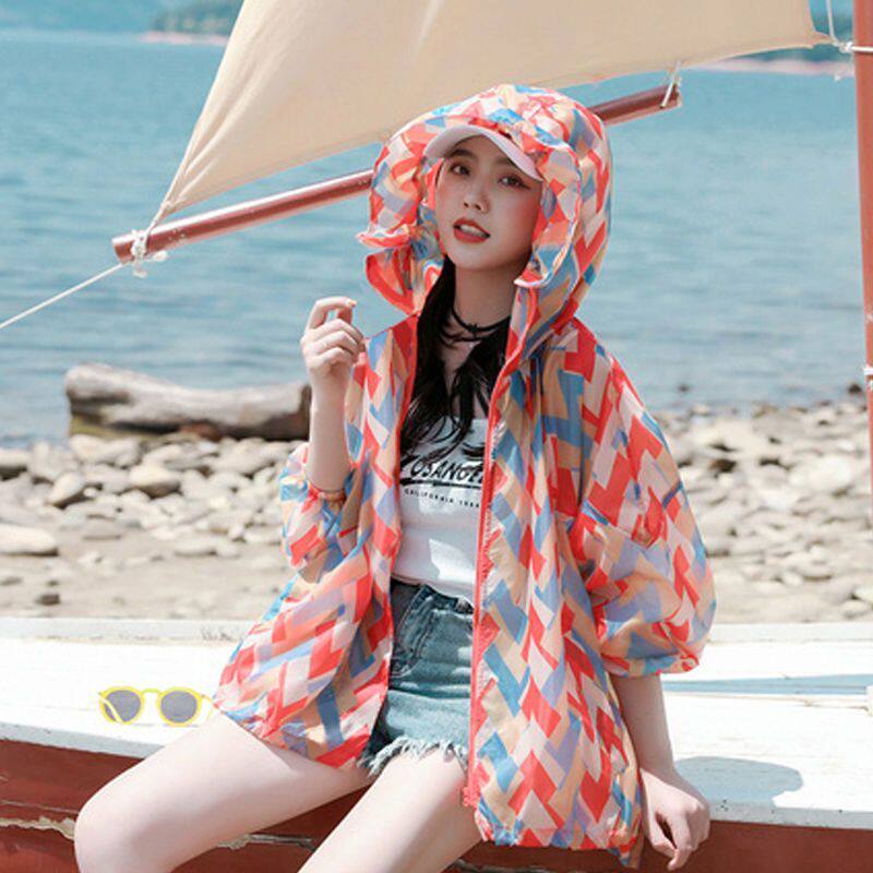 迷彩防晒衣女夏紫外线2025