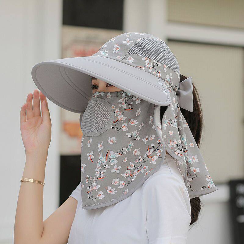 防晒帽女夏季薄款太阳户外