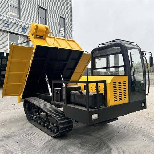 8吨履带运输车多功能工程矿用农田翻斗自卸车全地形车