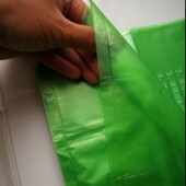 分类垃圾袋加厚绿色厨余家用手提背心平口袋蓝红灰色干湿社区发放