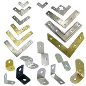 五金配件包角角码 90度直角相框角Z型铁片桌椅加厚固器家具连接件