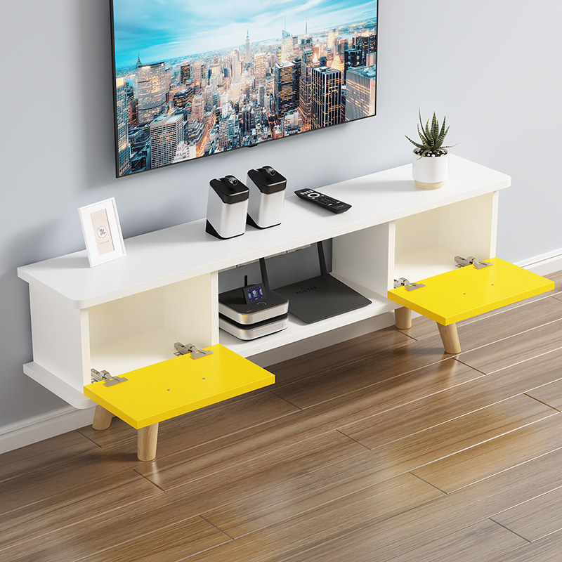 电视机柜现代简约客厅家用收纳柜迷你桌简易电视储物柜一体小户型