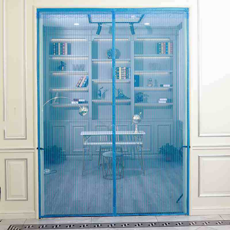 夏季定做防蚊门帘卧室磁性磁铁自吸房间防尘绣花纱门魔术贴免打孔,居家布艺,门帘,淘宝优惠券,粉丝福利购,淘宝优惠卷