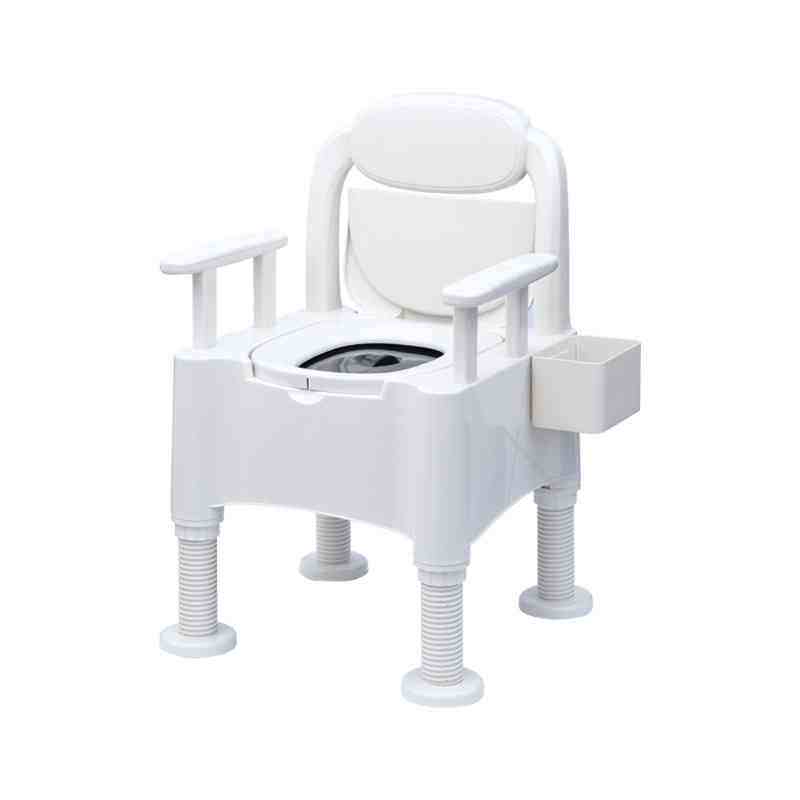 老人坐便器可移动马桶孕妇便携式室内便老年升降简易坐椅尿桶家用