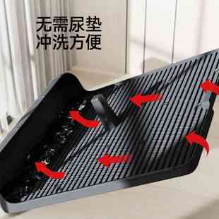 大型犬专用平板式狗尿盆 免尿垫可折叠宠物厕所 青苔绿定点尿盆