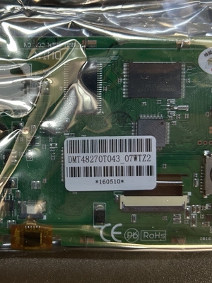 DMT48270T043_16WT/15WT/18WT迪文4.3寸DGUS串口触摸屏销售和维修