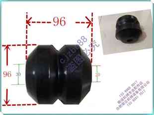 振动筛减震垫垫脚橡胶套橡胶垫缓冲垫橡胶圈橡胶球提升机配件