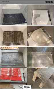 天然大理石淋浴房踏板挡水条门槛石过门石窗台人造石飘窗大理石