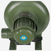 包邮 上海离心风机炉灶工业大功率铸铁鼓风机220V烧烤家用炉灶通风