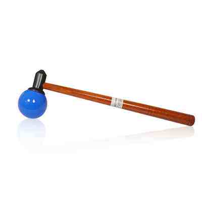 悄悄乐健身拍穴位敲打保健按摩锤背器经络健康拍打棒橡胶锤腿木捶