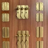新款 典雅红木家具套件拉手合页顶箱柜铰链铜制浮雕 加厚黄铜中式