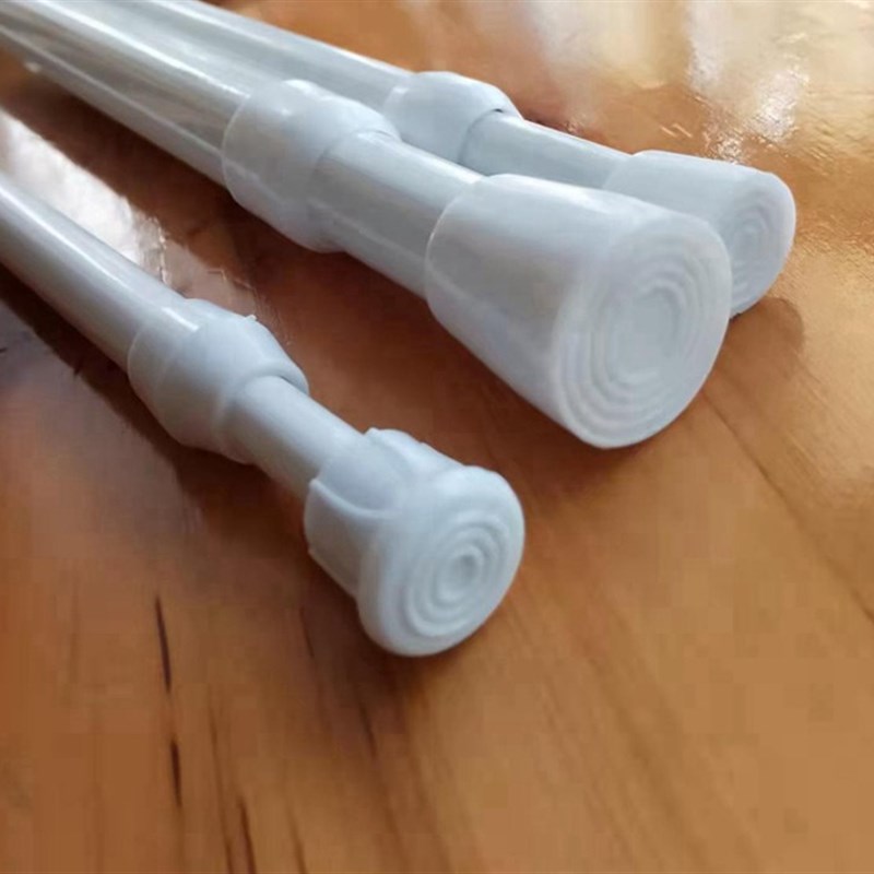 免打孔伸缩杆卫生间浴帘杆撑挂衣杆浴室窗帘杆衣柜挂杆晾衣杆衣架