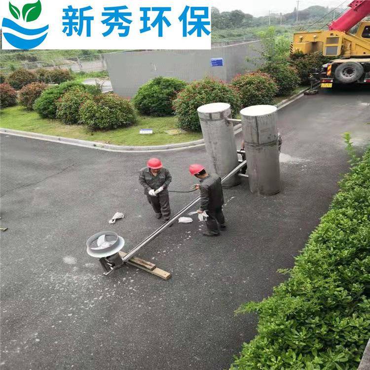 浮筒潜水搅拌机大排量螺旋浆式潜水电机BLD1-17-2.2桨式搅拌器