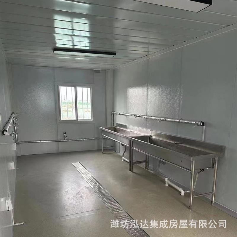 打包式箱房盥洗室集装箱房屋移动房民宿工地隔音打包箱房住人