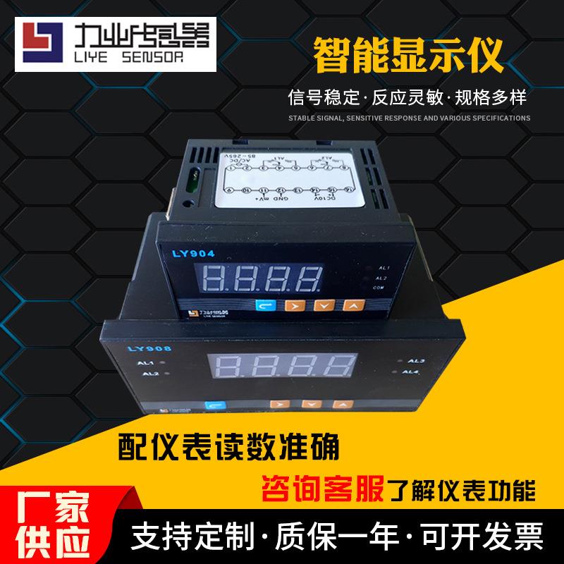 销售LY90X型智能显示控制器仪表峰值测力传感器两路继电器输出