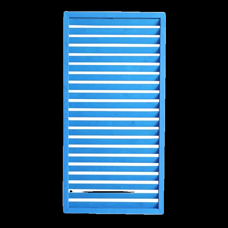 户外防腐木栅栏别墅围栏庭院篱笆花园阳台百叶装饰屏风隔断爬藤架