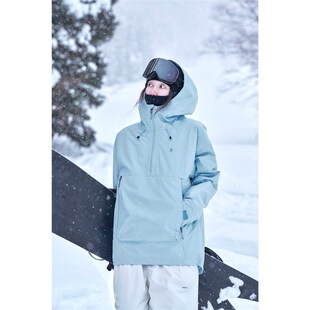 awka滑雪服女男士2025新款防水防风专业3L加棉滑雪上衣卫衣秋冬季