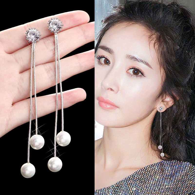 夹耳环无耳洞女气质长款耳夹式耳饰不用打耳洞的假耳坠耳夹耳挂,饰品/流行首饰/时尚饰品新,耳夹,淘宝优惠券,粉丝福利购,淘宝优惠卷