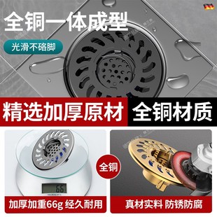 地漏防臭器密封内芯通用卫生间浴室下水管道防返臭虫神器过滤网盖