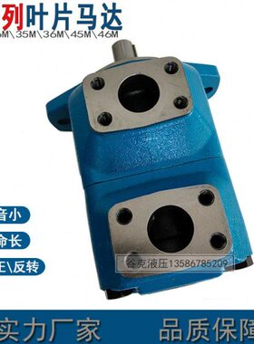 威克斯叶片马达25M65A-1C20油马达25M55A-1B平键花键液压马达35M