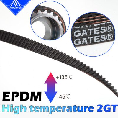 Mellow 正品Gates盖茨高温135°同步皮带用于3D打印机配件保温箱