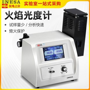 素检测分析原子吸收分光光度计 上海仪电上分火焰光度计6410钾钠元