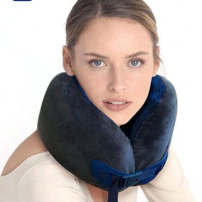 TravelBlue/蓝旅记忆棉颈椎枕颈部飞机u型枕旅行护颈枕办公室午睡