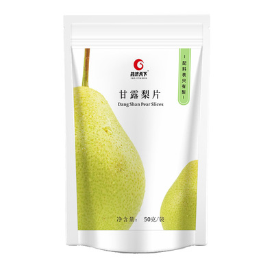 甘露梨片袋装甘露梨干正宗砀山梨片秋梨干果茶养生茶包袋泡茶梨片