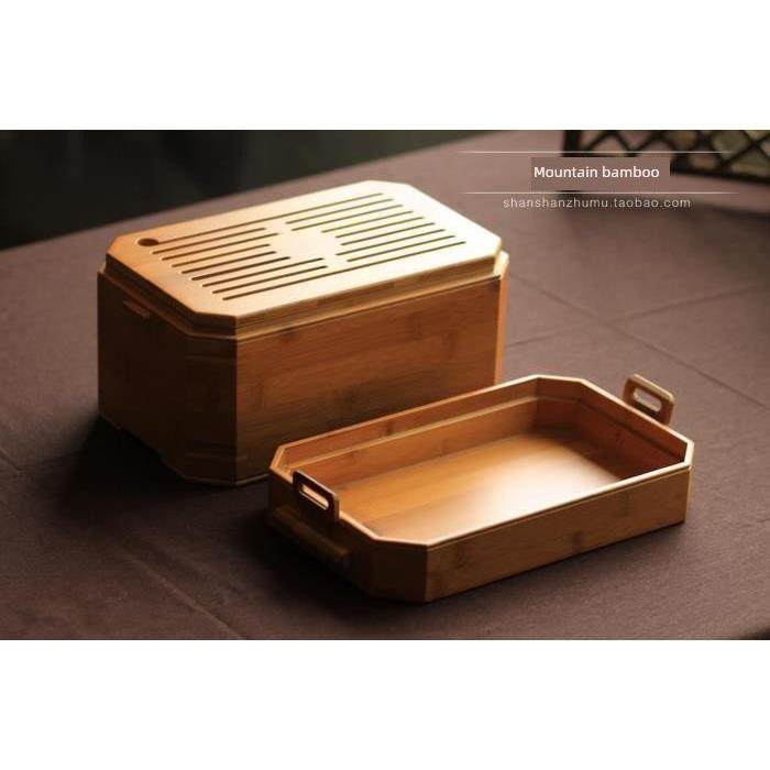 茶道收纳便携盒竹多功能茶盘整理器套装茶具盒美容工坊,餐饮具,茶道/零配,淘宝优惠券,粉丝福利购,淘宝优惠卷