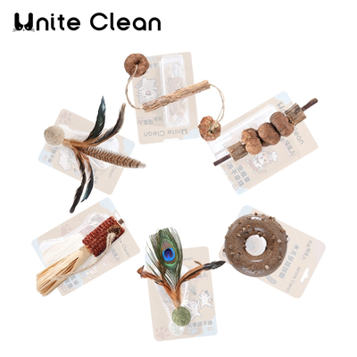 Unite Clean猫玩具木天蓼合集天然猫薄荷虫瘿果磨牙洁齿自嗨玩具
