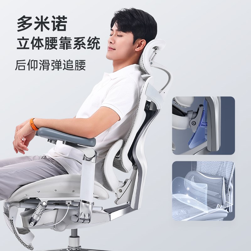 西昊Doro C500人体工学椅电脑椅办公椅老板座椅久坐舒适电竞椅子