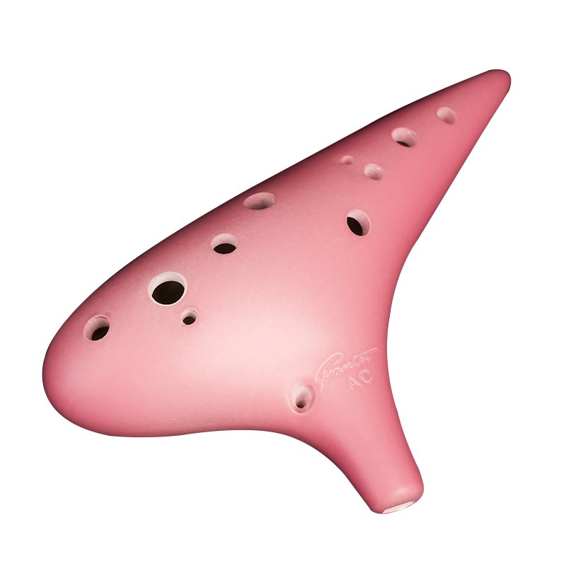 凡土陶笛12孔AC调初学入门陶笛十二孔中音C调演奏级吹奏乐器