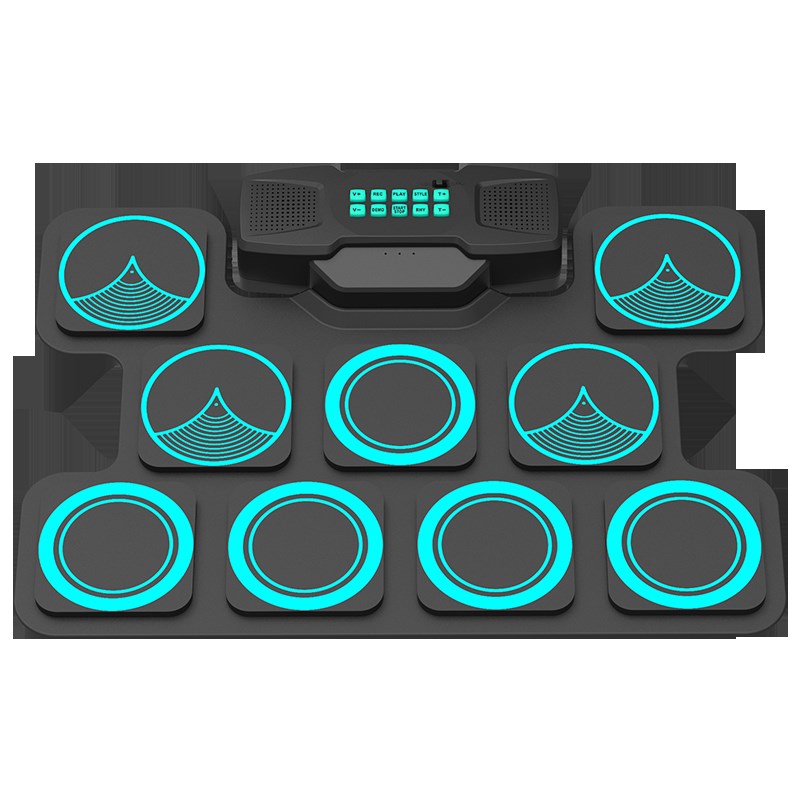 手卷电子鼓架子鼓练手神器初学者儿童便携式练习游戏鼓打击板玩具