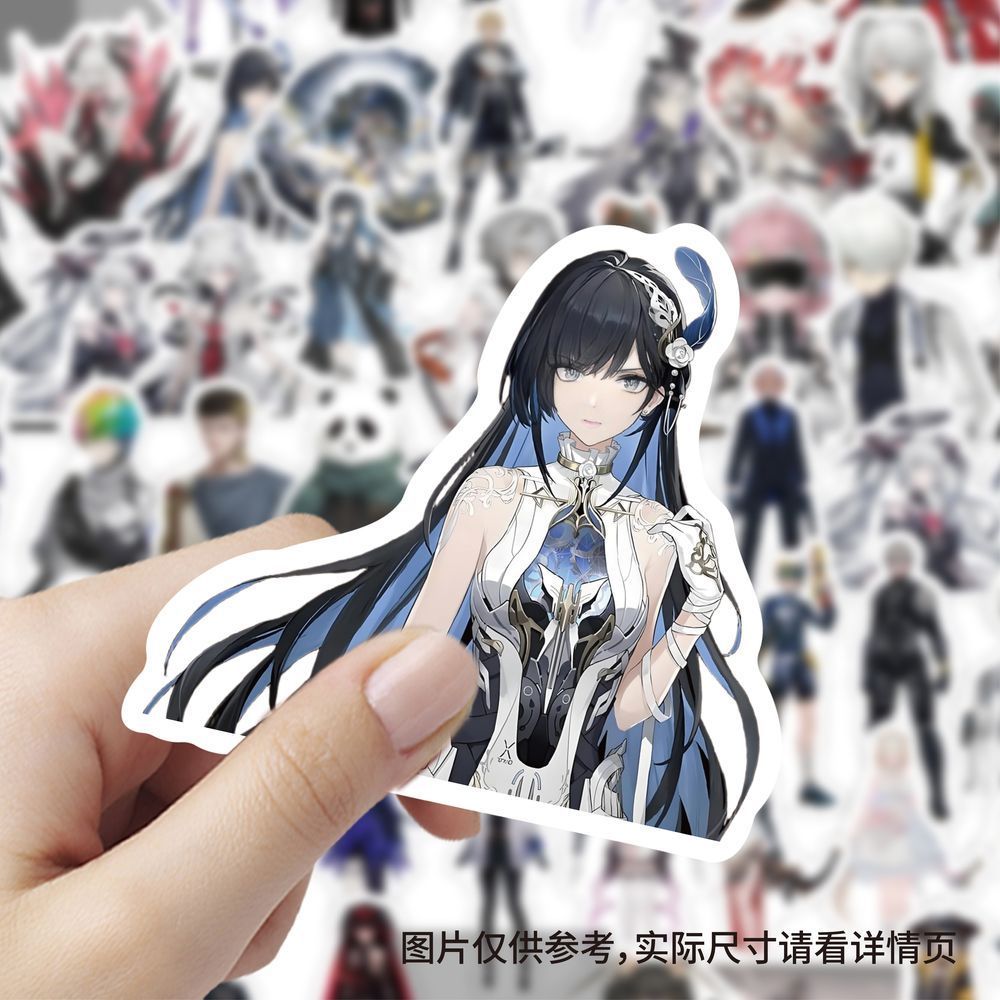 60张战双帕弥什Q版贴纸卡通动漫人物周边装饰行李箱防水封口贴画