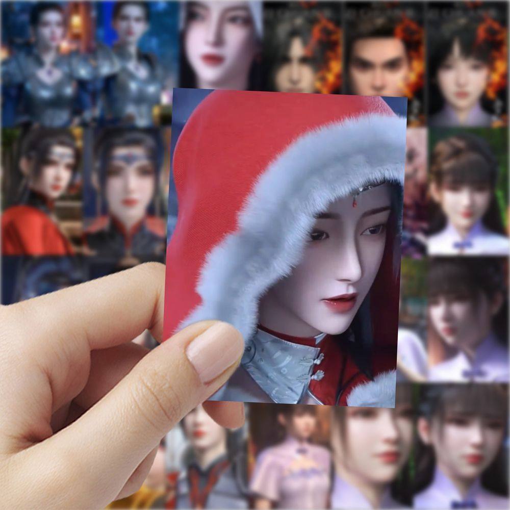 动漫紫川流风霜贴纸高颜值漂亮人物壁纸周边diy手机电脑装饰贴画