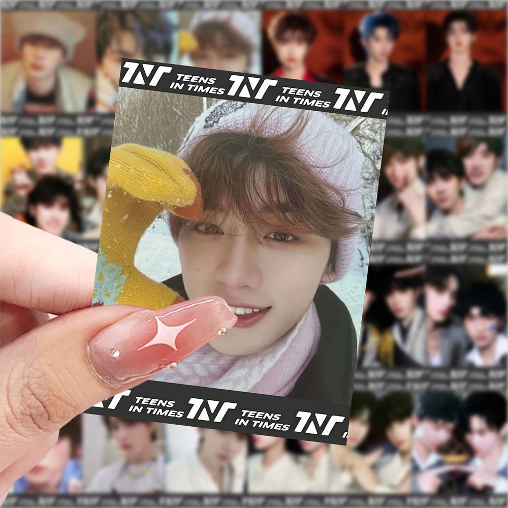 189张TNT时代少年团拍立得贴纸高颜值帅气明星周边笔记本装饰贴画