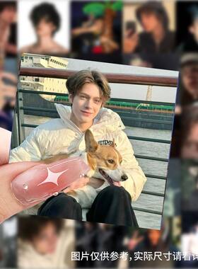 177张欧美帅哥男生头像贴纸ins爆款高颜值手机装饰桌面diy贴画纸