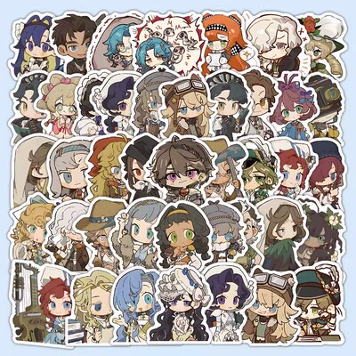 240张重返未来1999贴纸维尔汀星锑十四行诗卡通游戏周边防水贴画