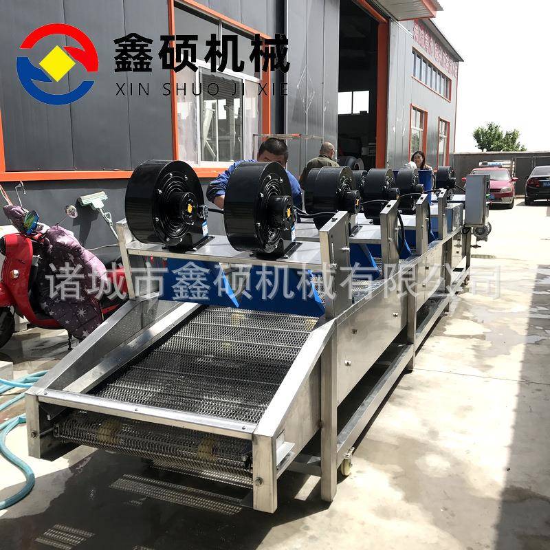 鑫硕供应火龙果翻转风干机常温软包装袋沥水风干线不锈钢材质