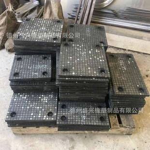 陶瓷橡胶复合板耐磨橡胶胶板氧化铝陶瓷衬板钢板橡胶陶瓷三合一