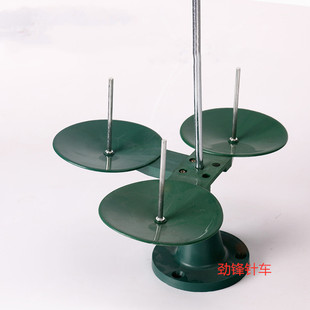 老式家用缝纫机锁边机三线架打边车包缝机拷边机塑料盘铁盘三线架