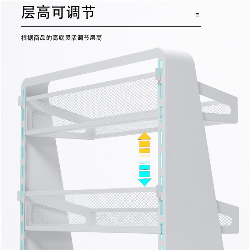 台面零食槟榔小货架展示架收银台前口香糖架子超市便利店置物架